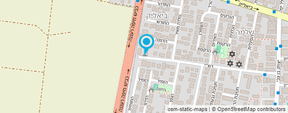 מפת הגעה אל סרגיי עיסוי מקצועי