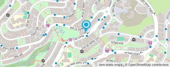 מפת הגעה אל מכבסת הר חומה