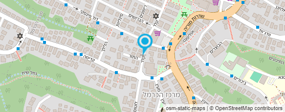 מפת הגעה אל תומר צוריאנו - שף פרטי