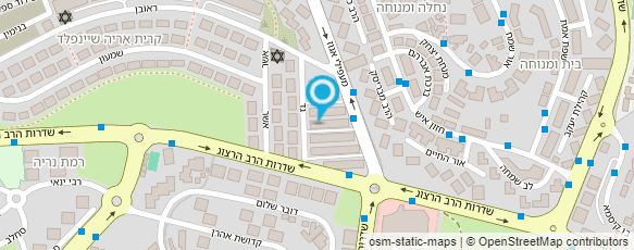 מפת הגעה אל נת"י טיפול במגע