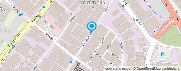 מפת הגעה אל משה יוסף מבלטים בע"מ