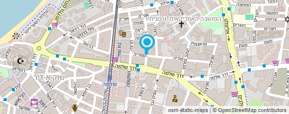 מפת הגעה אל גפן פלם תרפיה בהבעה יצירה ותנועה