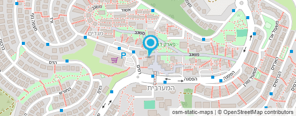 מפת הגעה אל ענת בר עוז - קוסמטיקה