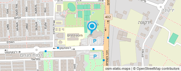 מפת הגעה אל נונו הוד השרון