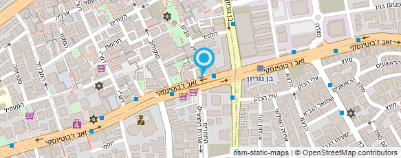 מפת הגעה אל קיוסק קוקיס