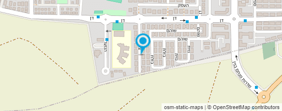 מפת הגעה אל סטודיו לציור עירית רגב