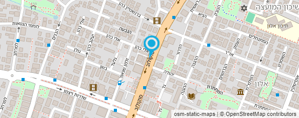 מפת הגעה אל אופיר פרג'