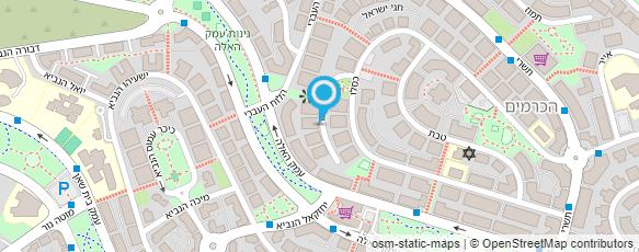 מפת הגעה אל משולש הבריאות - אירית אוסטרובסקי