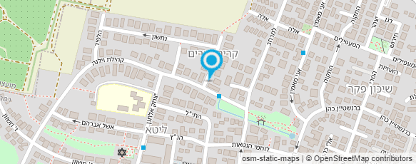 מפת הגעה אל רמי קנטור מגדל ירקות