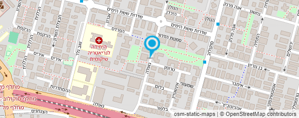 מפת הגעה אל נח אבגר הלוי