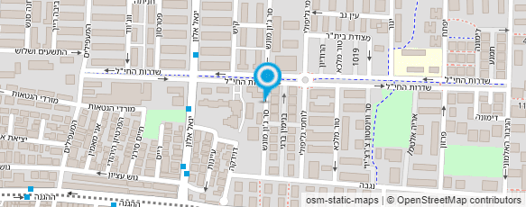 מפת הגעה אל סטודיו לעיצוב פנים