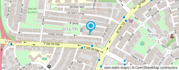 מפת הגעה אל יואל כהן רפלקסולוגיה