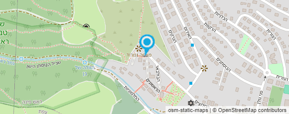 מפת הגעה אל "כריות" עבודות יד