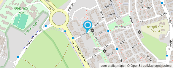 מפת הגעה אל איילת אסרף