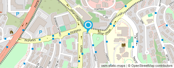 מפת הגעה אל א.ב. גינון אלמוג בריל