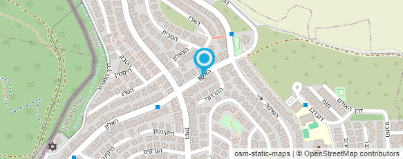 מפת הגעה אל אברהם טובל מורה דרך