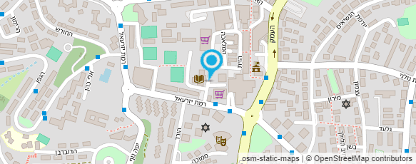 מפת הגעה אל מרכז להב"ה