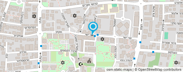 מפת הגעה אל שלומי (ג'אנו) עיצוב שיער