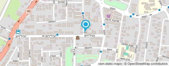 מפת הגעה אל מיכל בר