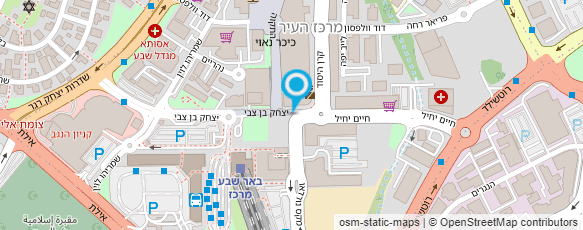 מפת הגעה אל ד"ר ג'ורג' גרינברג