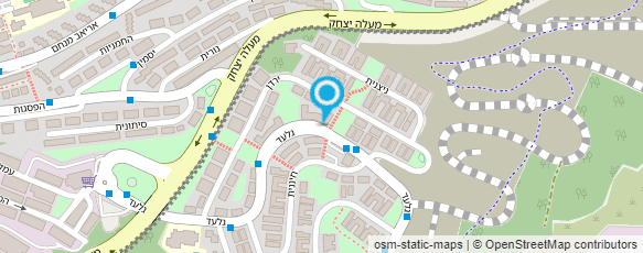 מפת הגעה אל מרכז לבריאות ואסטטיקה