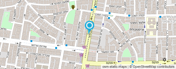 מפת הגעה אל ביוטי נייל אקספרס