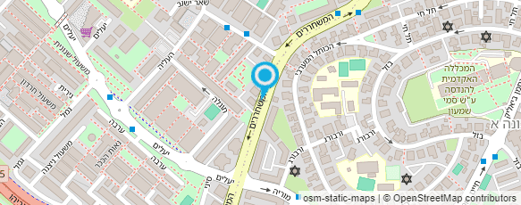 מפת הגעה אל מחסני השוק