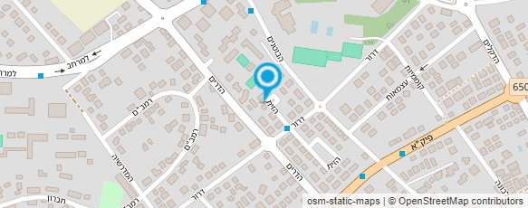 מפת הגעה אל פזה קוסמטיקה פרא - רפואית