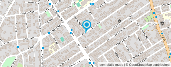 מפת הגעה אל איתמר Itamar