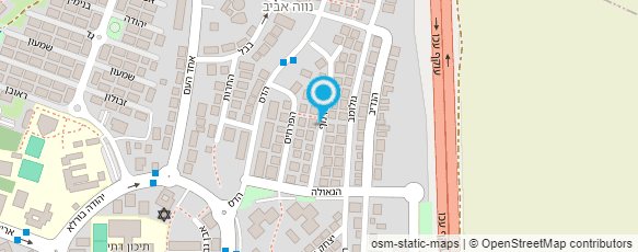 מפת הגעה אל י.מרק עבודות שיש