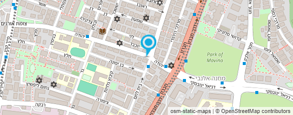 מפת הגעה אל אריאל לוי קבלן שיפוצים