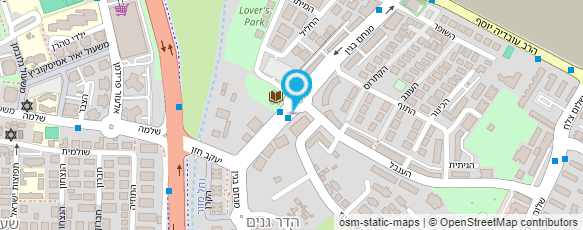 מפת הגעה אל הדר גנים נכסים