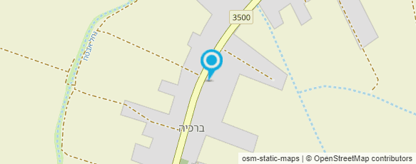 מפת הגעה אל פיצה כפרית בטאבון