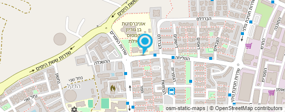 מפת הגעה אל מרכז פסג"ה