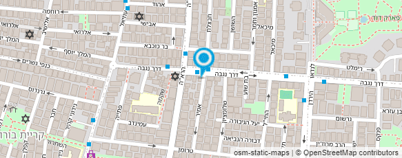 מפת הגעה אל הקטנטנים של יהודית