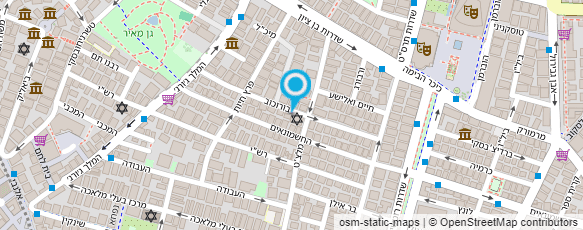 מפת הגעה אל גן אור