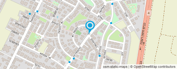 מפת הגעה אל נקודת חן