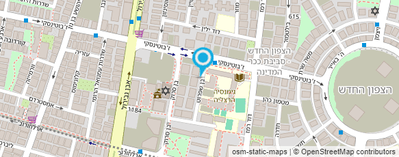 מפת הגעה אל סודה - משרד פרסום