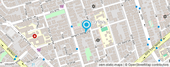 מפת הגעה אל Yael Yana Zeilikov Make Up Artist