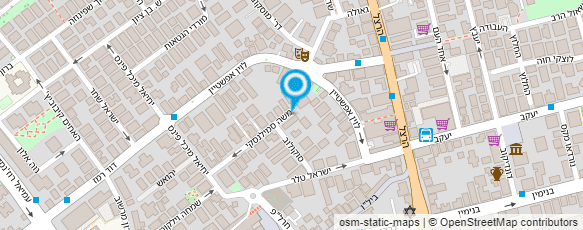 מפת הגעה אל ד"ר גינזבורג אלכסנדר -גריאטריה וגיל הזהב