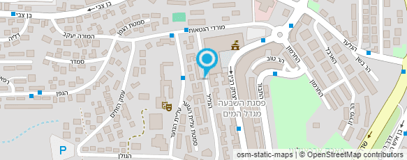 מפת הגעה אל דניאל עיצוב שיער