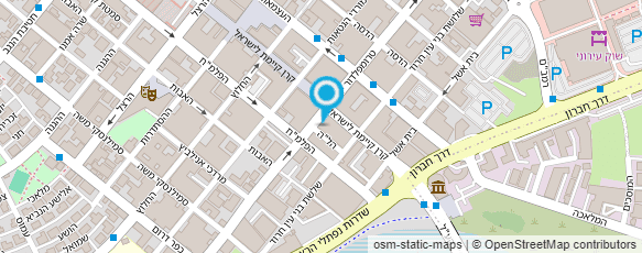 מפת הגעה אל עדם edem מסעדה קווקזית