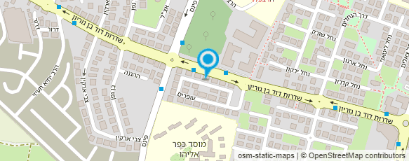 מפת הגעה אל מרכז בינה - רוקחות טבעית