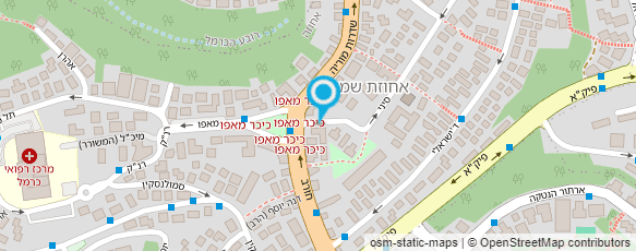 מפת הגעה אל רונה שיינר קוסמטיקה