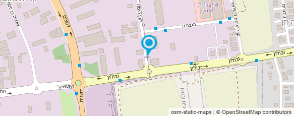 מפת הגעה אל בלה שטיינברג -עיצוב פנים