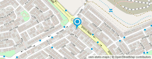 מפת הגעה אל העוגות של לואיזה