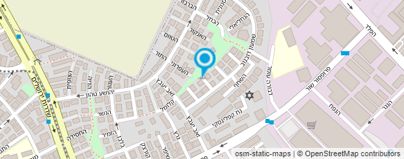 מפת הגעה אל עו"ד יוסי בר-חן אשרוב