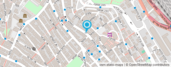 מפת הגעה אל אהרון הצורף