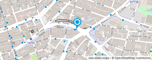 מפת הגעה אל עמל סיעודית