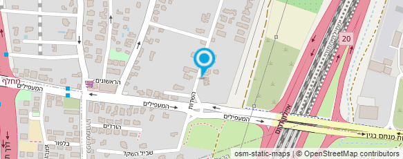 מפת הגעה אל כחול לבן אומנים